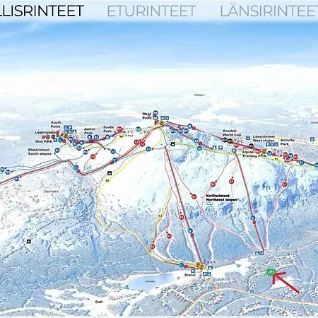 Appartement Peaceful Hideaway Near Levi Adventures Activities *